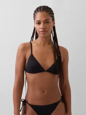 Driehoekige string-bikinitop