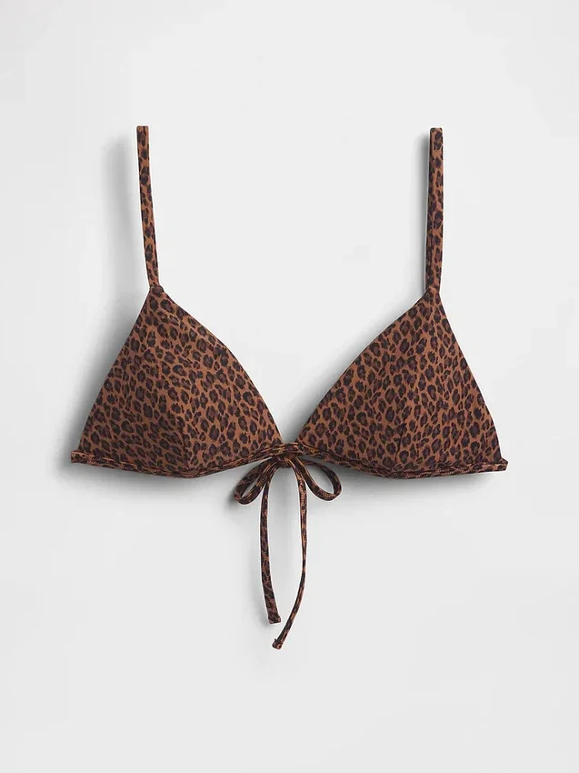 Driehoekige string-bikinitop
