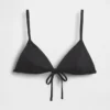 Driehoekige string-bikinitop