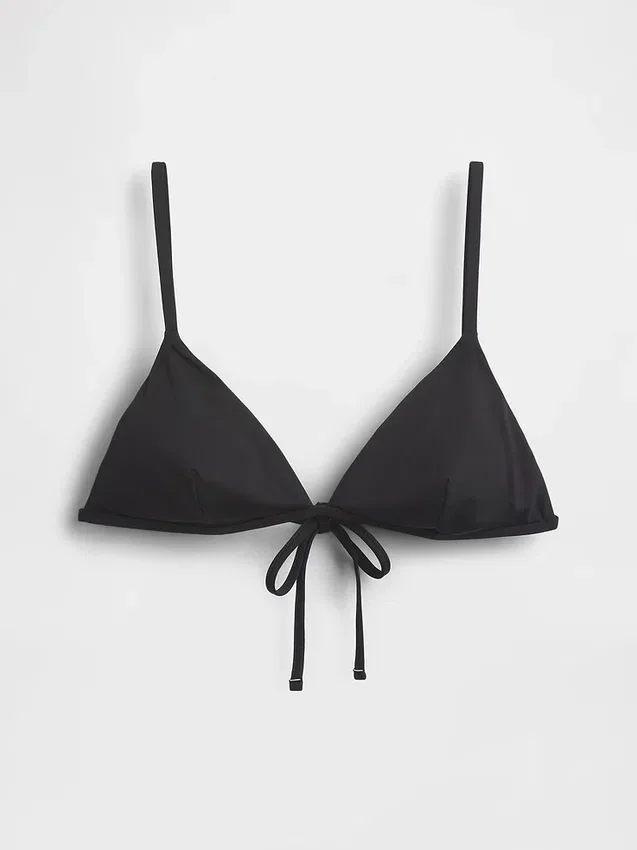 Driehoekige string-bikinitop