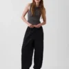 Easy Baggy-joggingbroek van biologisch katoenpopeline