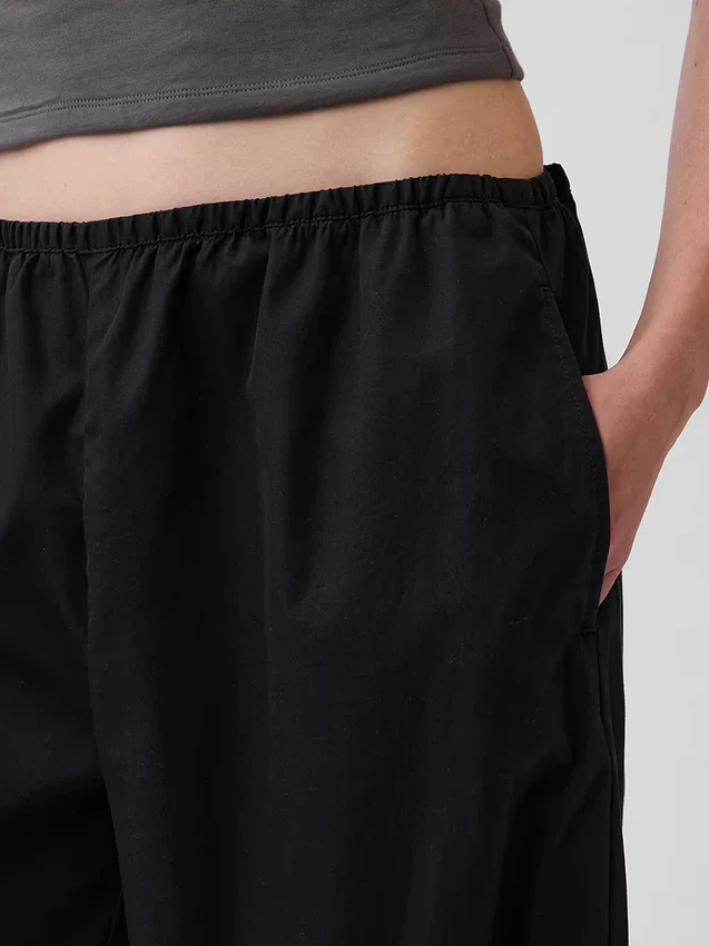 Easy Baggy-joggingbroek van biologisch katoenpopeline