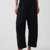 Easy Barrel-broek van linnenmix