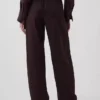 Easy Barrel-broek van linnenmix
