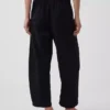 Easy Barrel-broek van linnenmix