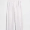 Easy Barrel-broek van linnenmix