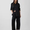 Easy Barrel-broek van linnenmix