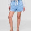 Easy denimkorte broeken