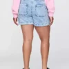 Easy denimkorte broeken