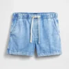 Easy denimkorte broeken
