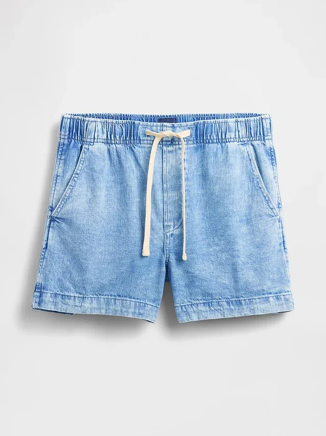 Easy denimkorte broeken