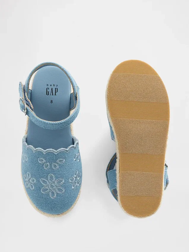 Espadrille-sandalen voor peuters