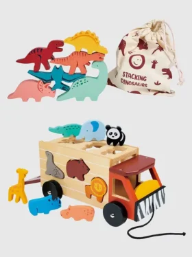 Explorers-sorteer- en stapelset voor peuters