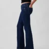 Extra lage taille, lange en slanke Jeans