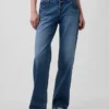 Extra lage taille, loszittende Jeans in jaren '90-stijl