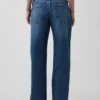 Extra lage taille, loszittende Jeans in jaren '90-stijl