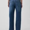 Extra lage taille, loszittende Jeans in jaren '90-stijl