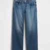 Extra lage taille, loszittende Jeans in jaren '90-stijl