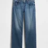 Extra lage taille, loszittende Jeans in jaren '90-stijl
