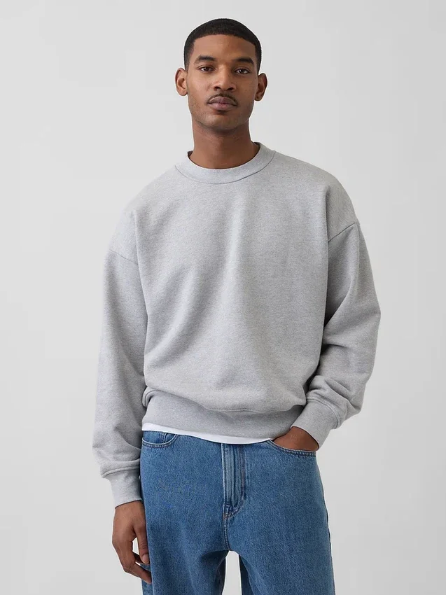 Extra zwaar French Terry-sweatshirt