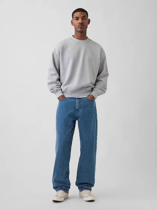 Extra zwaar French Terry-sweatshirt