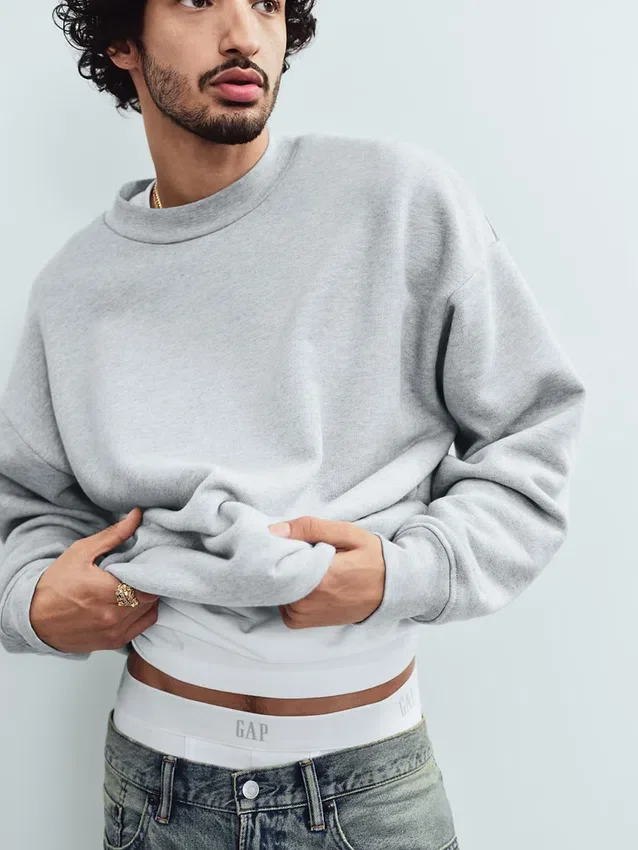 Extra zwaar French Terry-sweatshirt