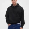 Extra zware hoodie van French Terry voor volwassenen