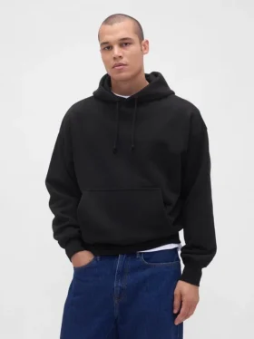 Extra zware hoodie van French Terry voor volwassenen