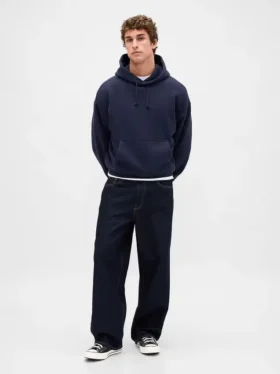 Extra zware hoodie van French Terry voor volwassenen