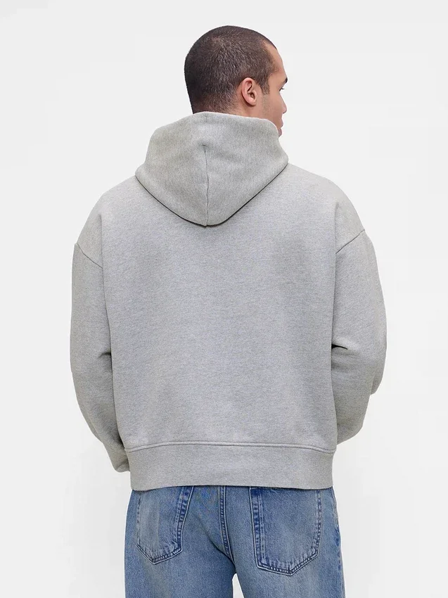 Extra zware hoodie van French Terry voor volwassenen