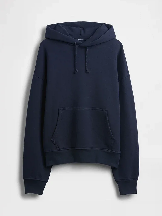 Extra zware hoodie van French Terry voor volwassenen