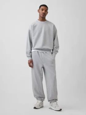 Extra zware joggingbroek van French Terry voor volwassenen