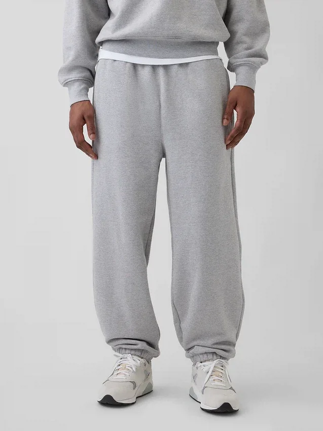 Extra zware joggingbroek van French Terry voor volwassenen
