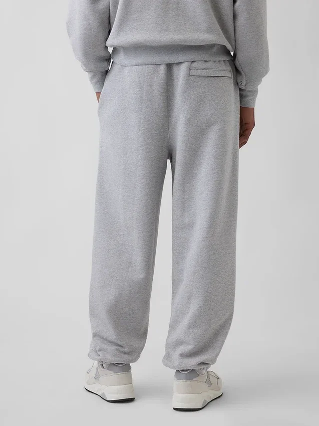 Extra zware joggingbroek van French Terry voor volwassenen
