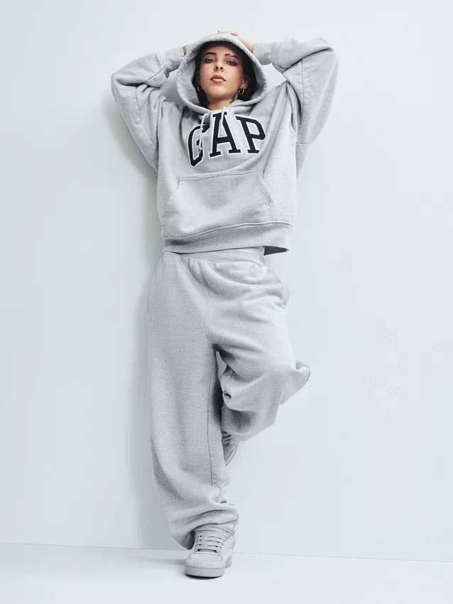 Extra zware joggingbroek van French Terry voor volwassenen