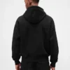 Extra zware oversized hoodie van French Terry met logo voor volwassenen