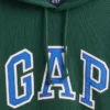 Extra zware oversized hoodie van French Terry met logo voor volwassenen