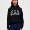 Extra zware oversized hoodie van French Terry met logo voor volwassenen