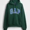 Extra zware oversized hoodie van French Terry met logo voor volwassenen