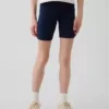 Fietskorte broek met omgeslagen zoom voor kinderen