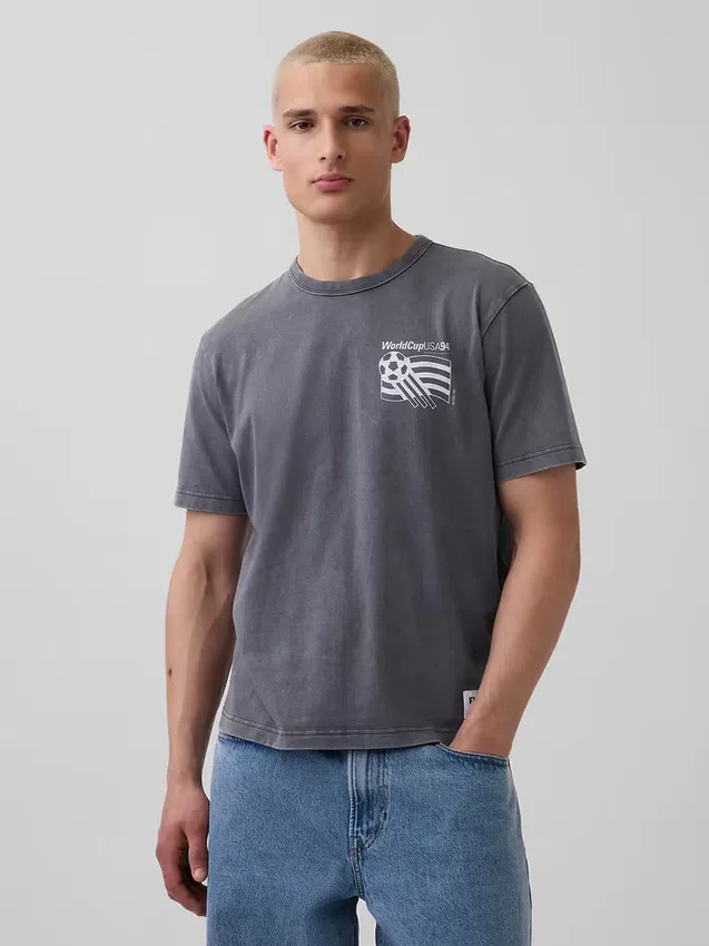 FIFA World Cup™ T-shirt met print in relaxte pasvorm