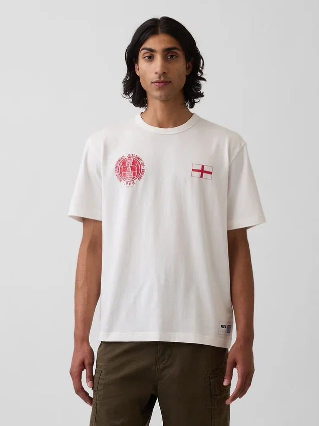 FIFA World Cup™ T-shirt met print in relaxte pasvorm