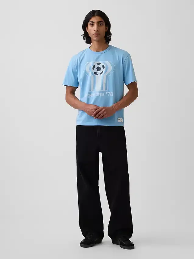 FIFA World Cup™ T-shirt met print in relaxte pasvorm
