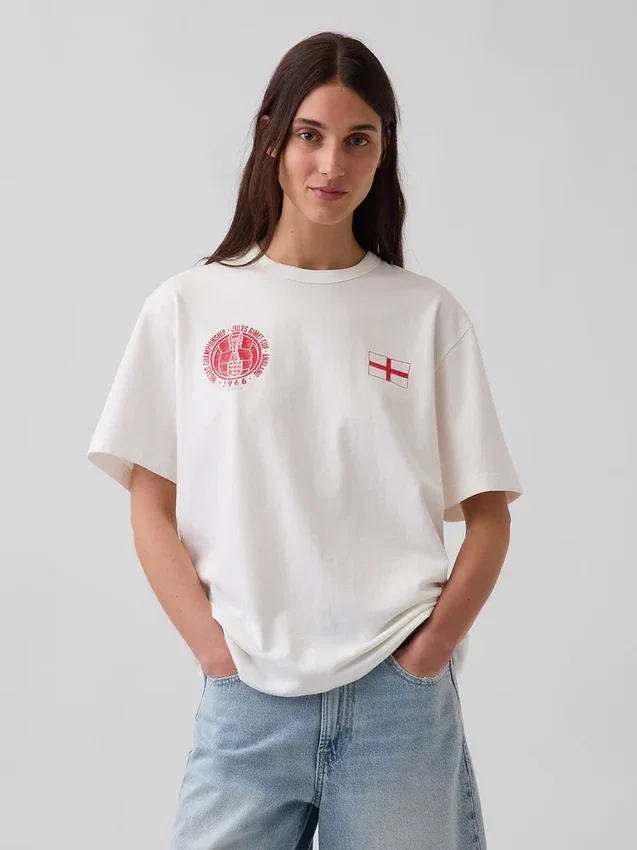 FIFA World Cup™ T-shirt met print in relaxte pasvorm