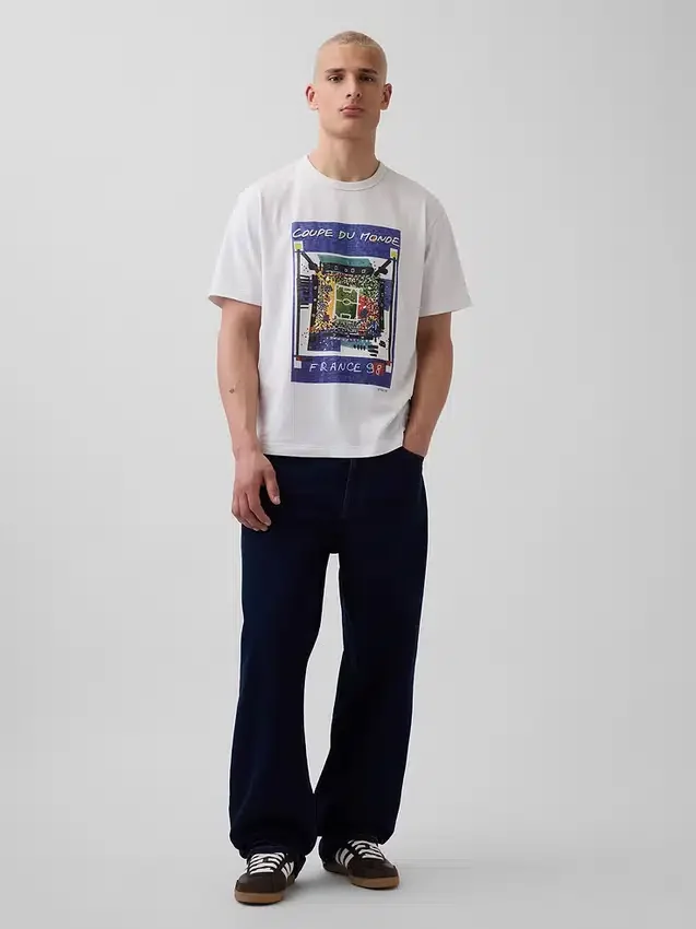 FIFA World Cup™ T-shirt met print in relaxte pasvorm