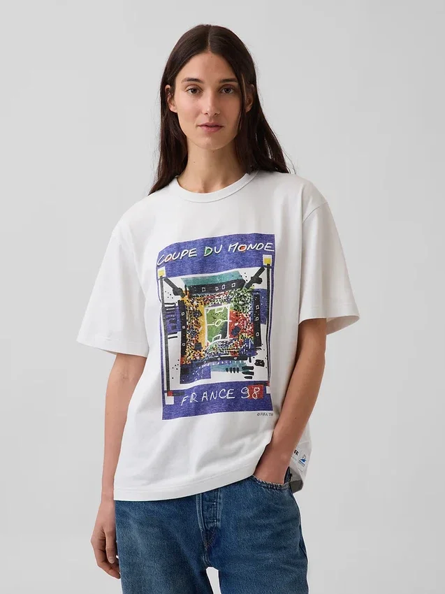 FIFA World Cup™ T-shirt met print in relaxte pasvorm