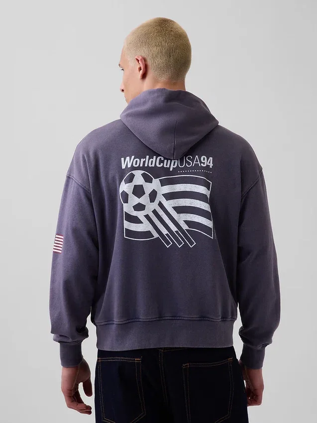 Fifa World Cup™ Vintagesoft Terry oversized hoodie