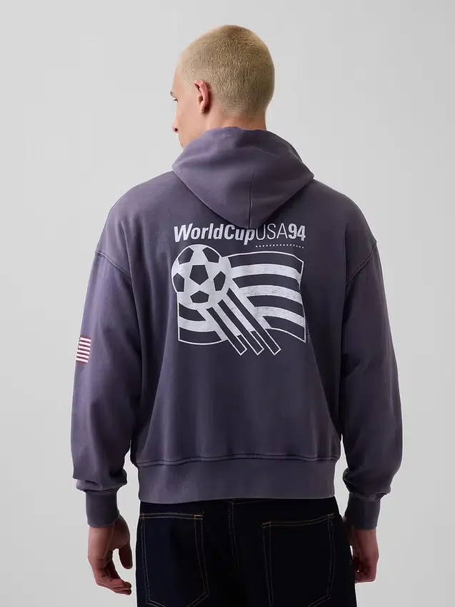 Fifa World Cup™ Vintagesoft Terry oversized hoodie