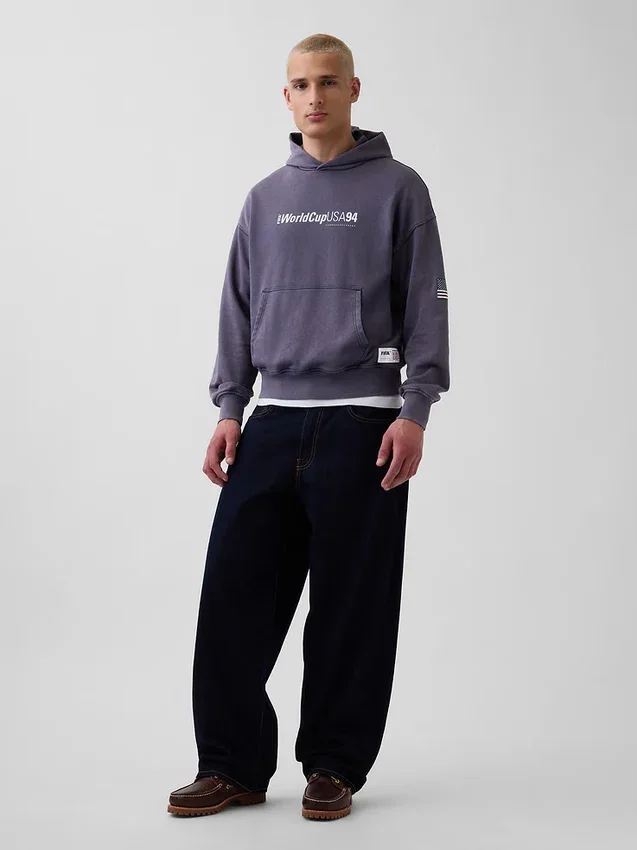 Fifa World Cup™ Vintagesoft Terry oversized hoodie