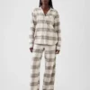 Flanellen pyjamaset